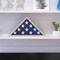 Flash Furniture Whitewashed Display Case for 9.5 x 5 Veteran Flag HFMHD-GDIS-CRE8-802315-GG - alternate 1